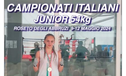 Kesia vince il titolo nei Campionati Italiani Junior di pugilato – Cronaca Flegrea