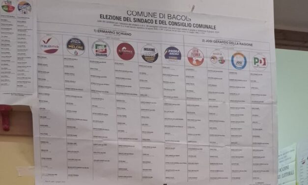 BACOLI/ ELEZIONI, I VOTI DI TUTTI I CANDIDATI AL CONSIGLIO COMUNALE – Cronaca Flegrea