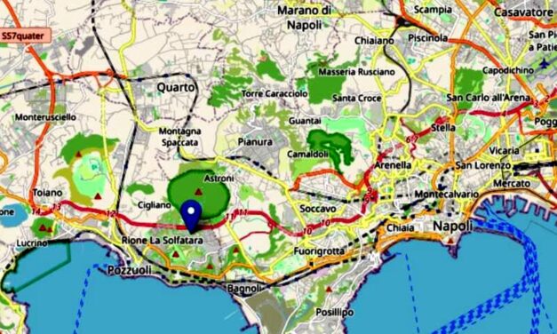 Scossa di terremoto nei Campi Flegrei: l’epicentro in zona Pisciarelli