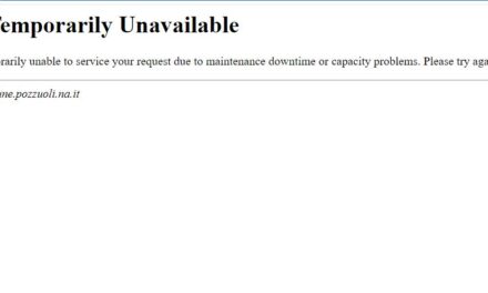 Fuori uso il sito del comune di Pozzuoli: sotto attacco hacker?