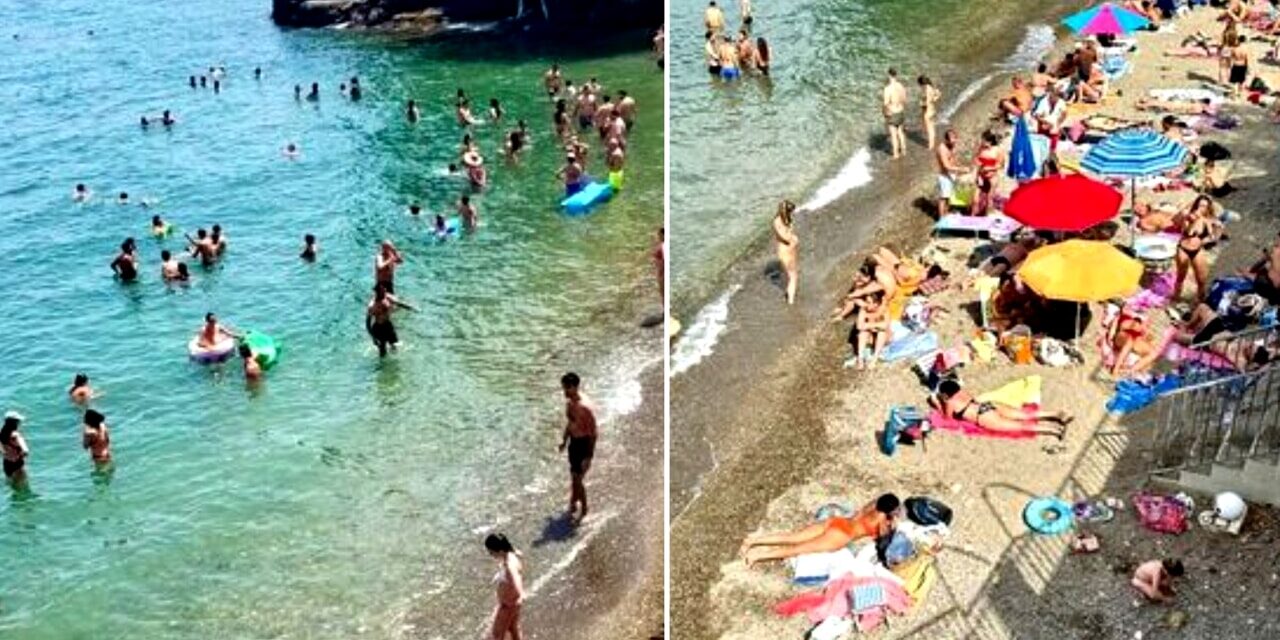 Apre la splendida spiaggia libera di Villa Ferretti