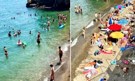 Apre la splendida spiaggia libera di Villa Ferretti