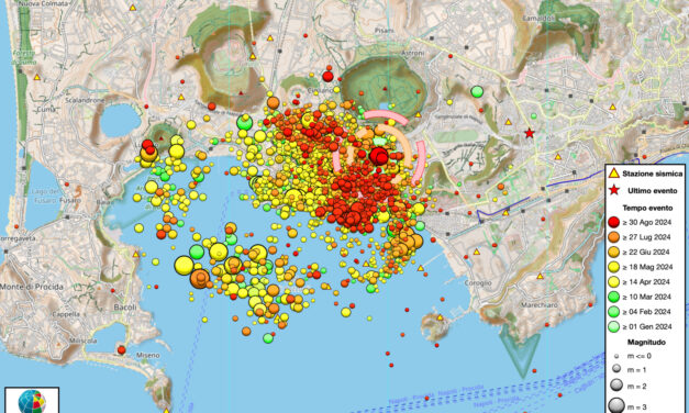 8 terremoti in poche ore – Cronaca Flegrea