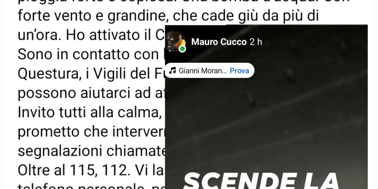 «Scende la pioggia ma che fa» – Cronaca Flegrea