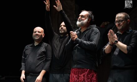 Mimmo Borrelli con Roberto Saviano, grande successo per Sanghenapule-Vita Straordinaria di San Gennaro – Cronaca Flegrea