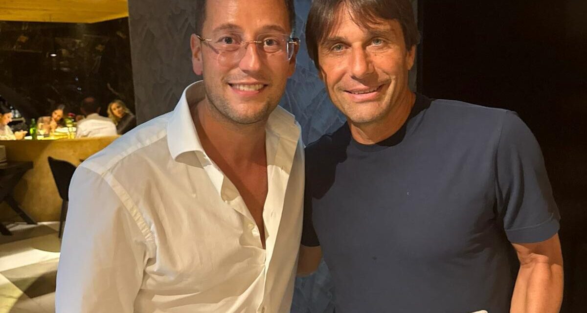 Antonio Conte sceglie il “White Chill Out” di via Napoli per la sua prima cena a Pozzuoli – LE FOTO – Cronaca Flegrea