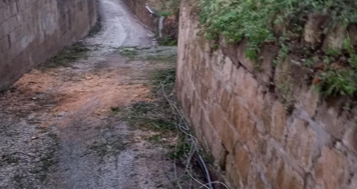 BACOLI/ Pali telefonici abbattuti dal vento, via Tabbaia da due settimane senza linea – Cronaca Flegrea