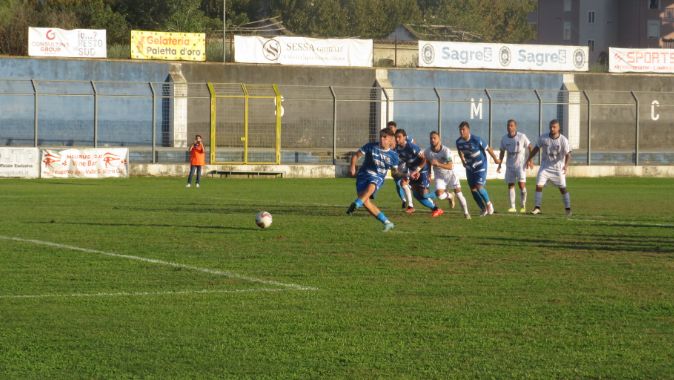 Niente “dolcetto”, il Montecalcio fa lo scherzetto: fermato il Gladiator al “Piccirillo”