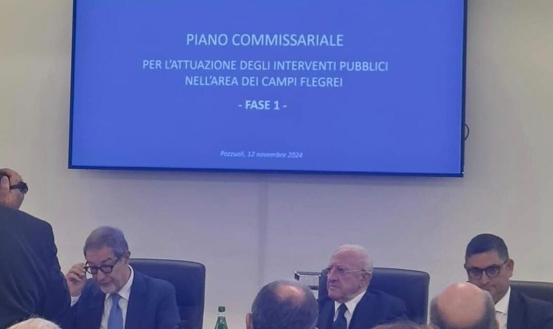 Bradisismo, il Ministro Musumeci a Pozzuoli con De Luca «Buona sinergia, puntiamo a concludere interventi al più presto» – Cronaca Flegrea