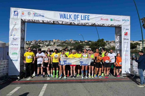 Fondazione Telethon Walk of Life Napoli, torna la corsa per la ricerca sulle malattie genetiche rare