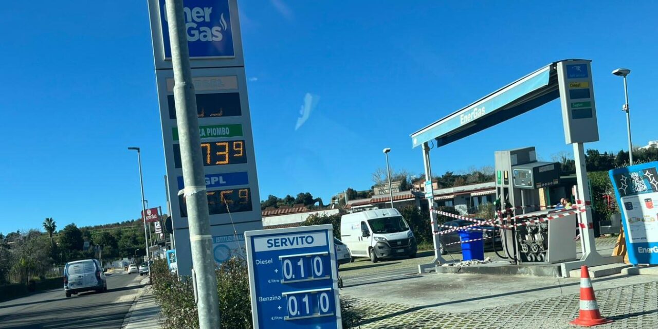 POZZUOLI/ Ladri nella notte sradicano bancomat da un distributore di carburanti – Cronaca Flegrea