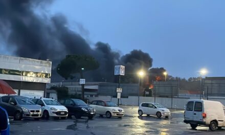 POZZUOLI/ Incendio nella notte distrugge sei furgoni del latte – LE FOTO – Cronaca Flegrea