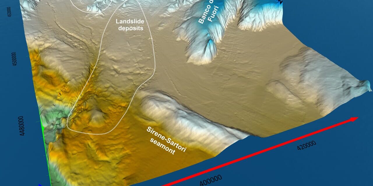 la scoperta della nuova caldera sconosciuta