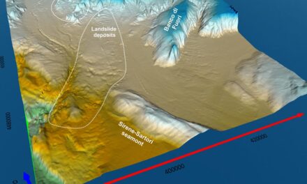 la scoperta della nuova caldera sconosciuta