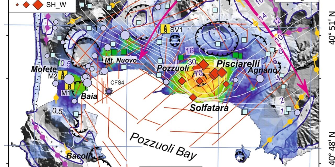 Un nuovo studio rivela il complesso sistema delle acque sotterranee dei Campi Flegrei