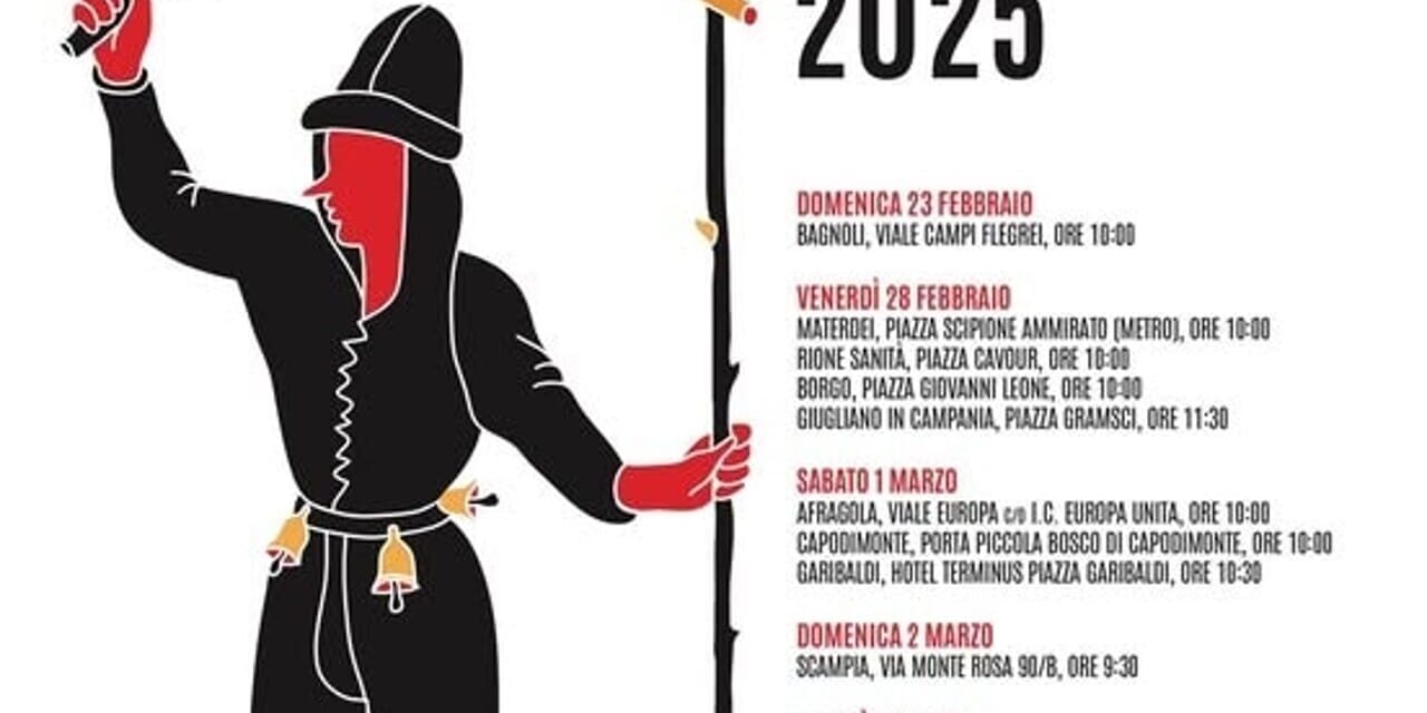 A Napoli torna il Carnevale Sociale: tutti gli appuntamenti