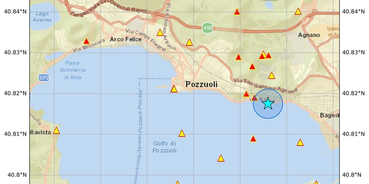 Terremoto Campi Flegrei, la comunicazione del sindaco di Pozzuoli alla cittadinanza